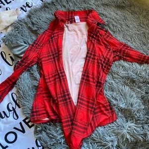 Black & Red Cardigan